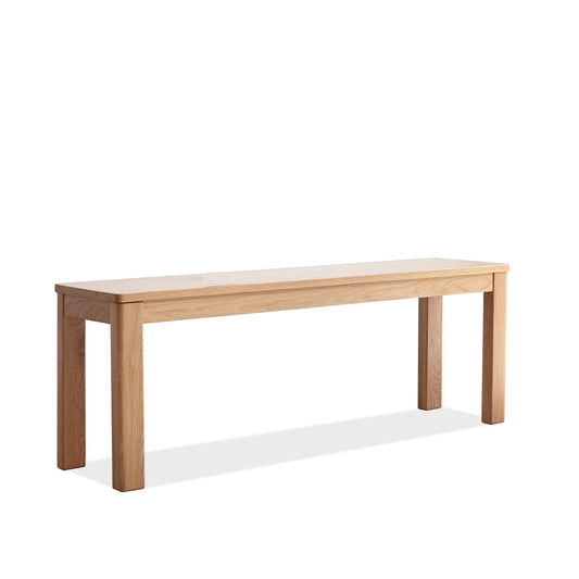 Natural Oak Wood for Dining Bench Table Bench - primary color shot