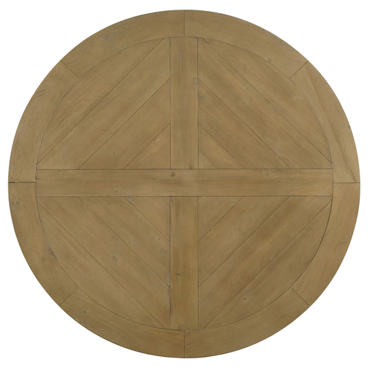 Florence 126-inch Extension Dining Table Rustic Honey