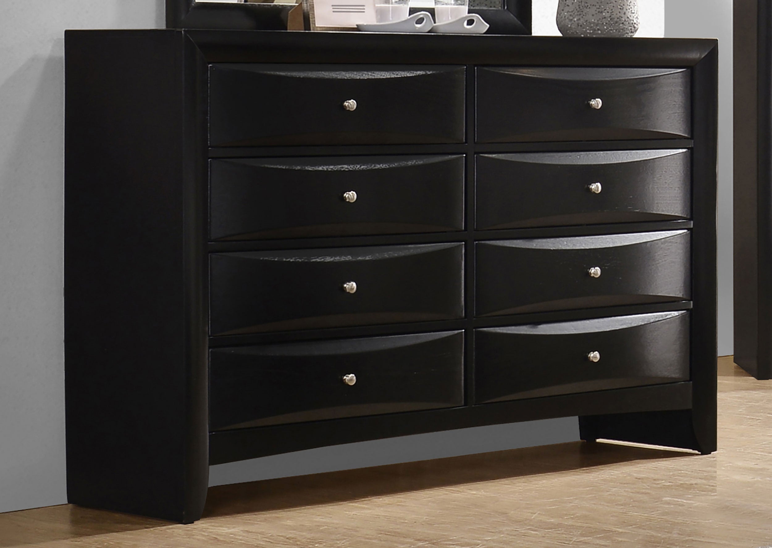 8 drawer dresser black Briana 8-drawer Dresser Black