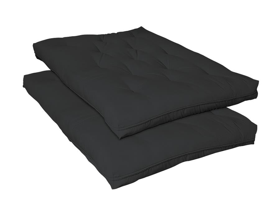 Futon Mattress 9-inch Premium Innerspring Futon Pad Black