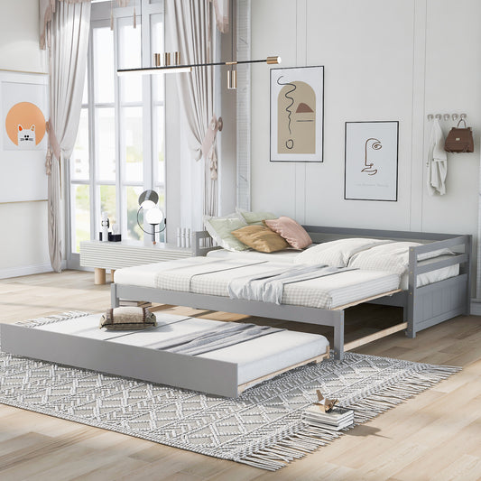 Lisa Twin or Double Twin Daybed with Trundle