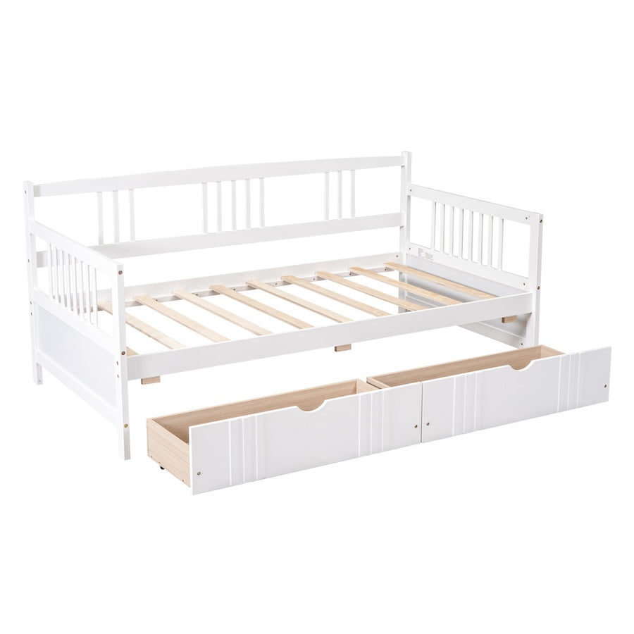 Tempest Classic Wooden Twin Daybed & Trundle Set