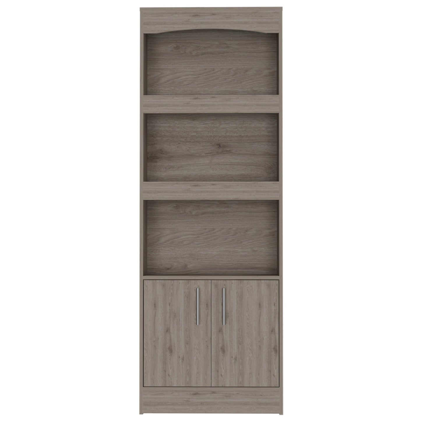 Durango 3-Shelf Double Door Bookcase - Beige