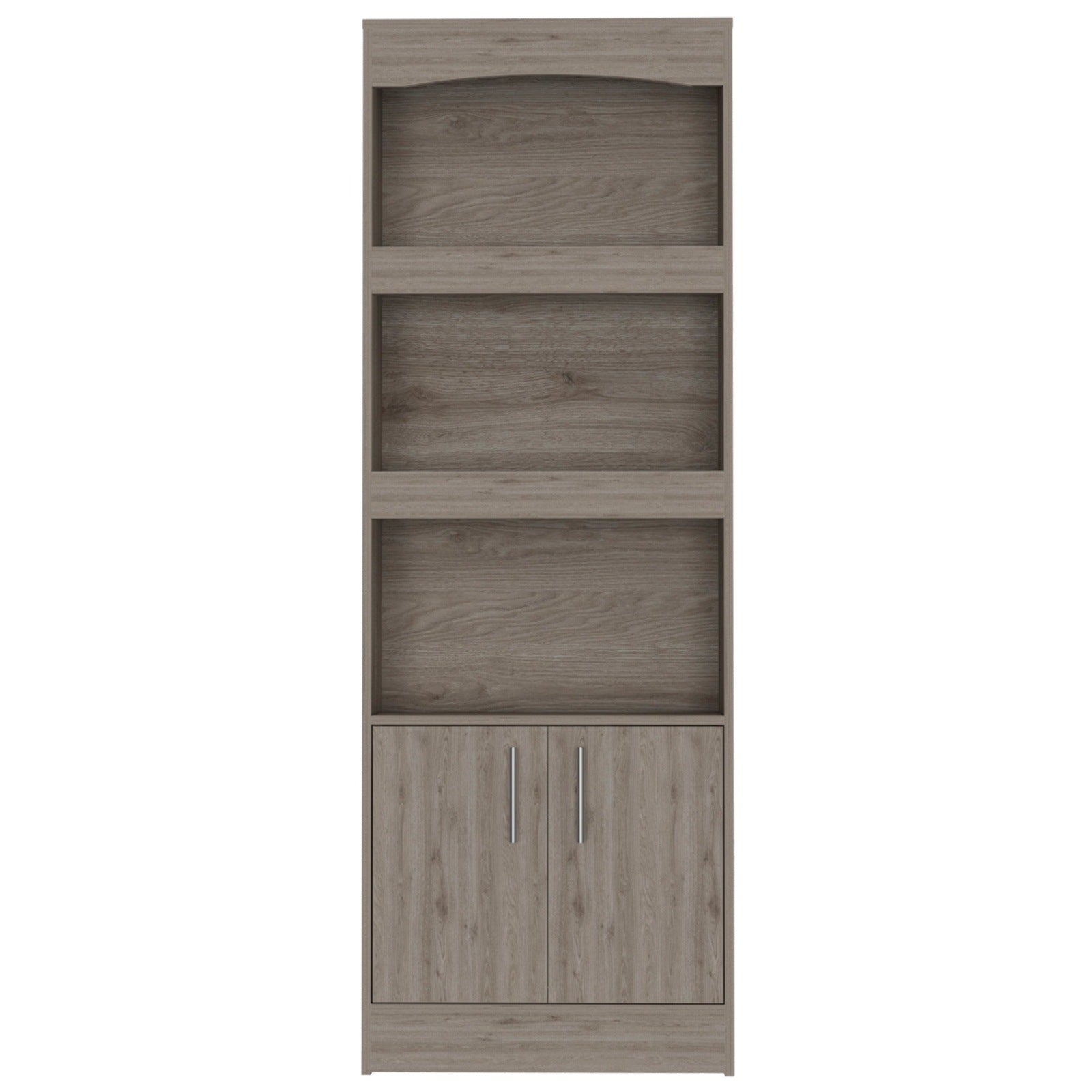 Durango 3-Shelf Double Door Bookcase - Beige