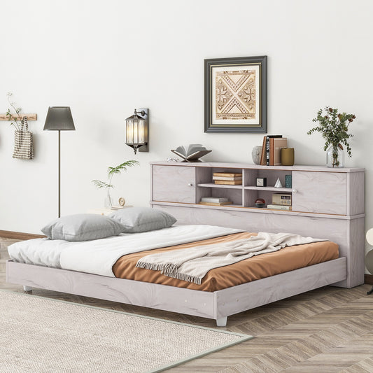 Willow Full Size Bookcase Daybed - White Oak