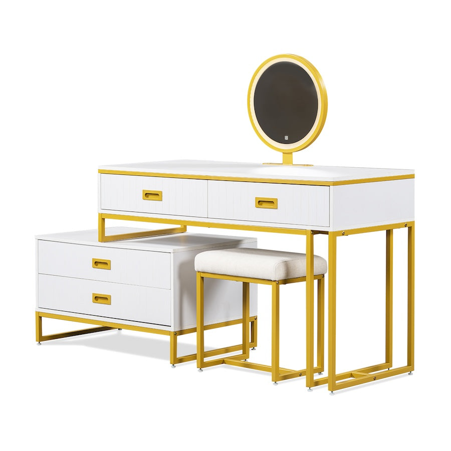 Pulse Modern Vanity with Side Cabinet