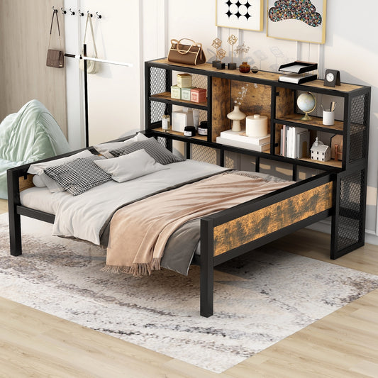 Colton Industrial Style Metal Daybed