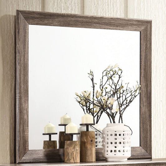 Kauffman Dresser Mirror – Washed Taupe