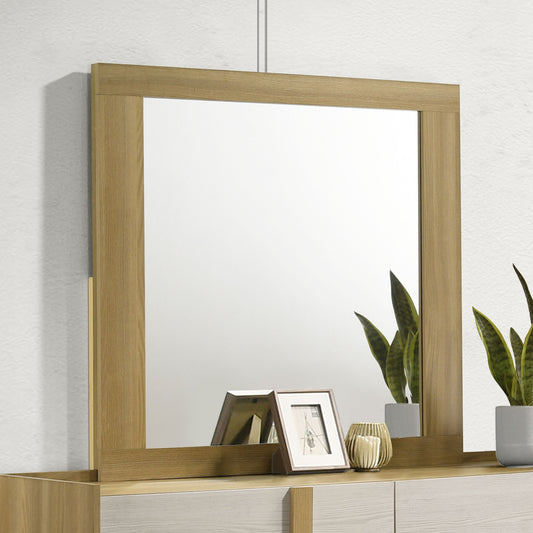 Hyland Dresser Mirror – Natural Two-Tone Finish