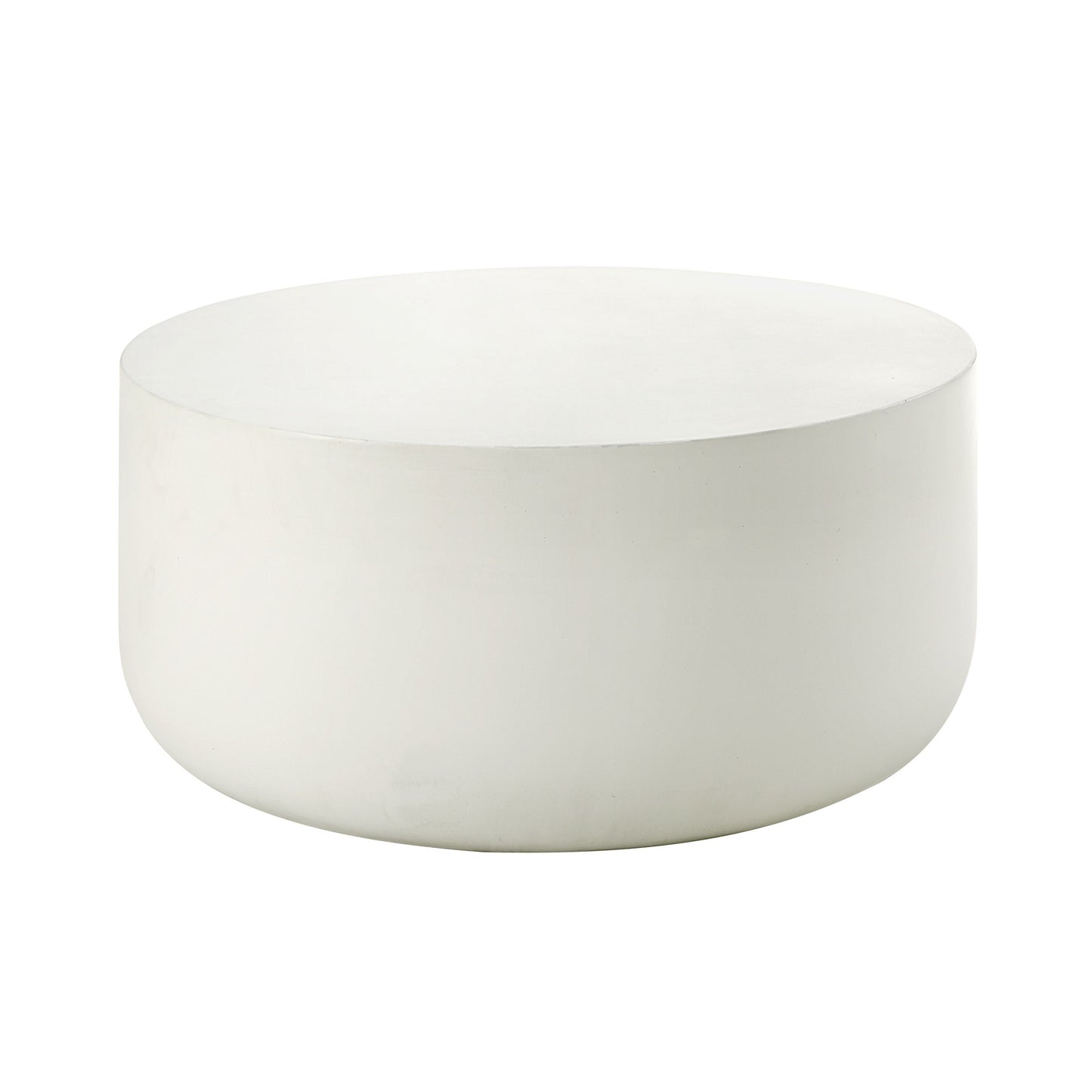 Dustan Modern Minimalist Natural White Finish Coffee Table