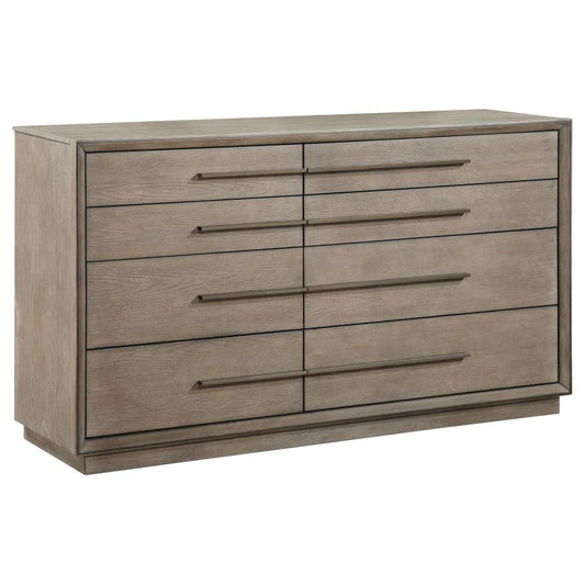 Durango 8-Drawer Dresser – Taupe Oak