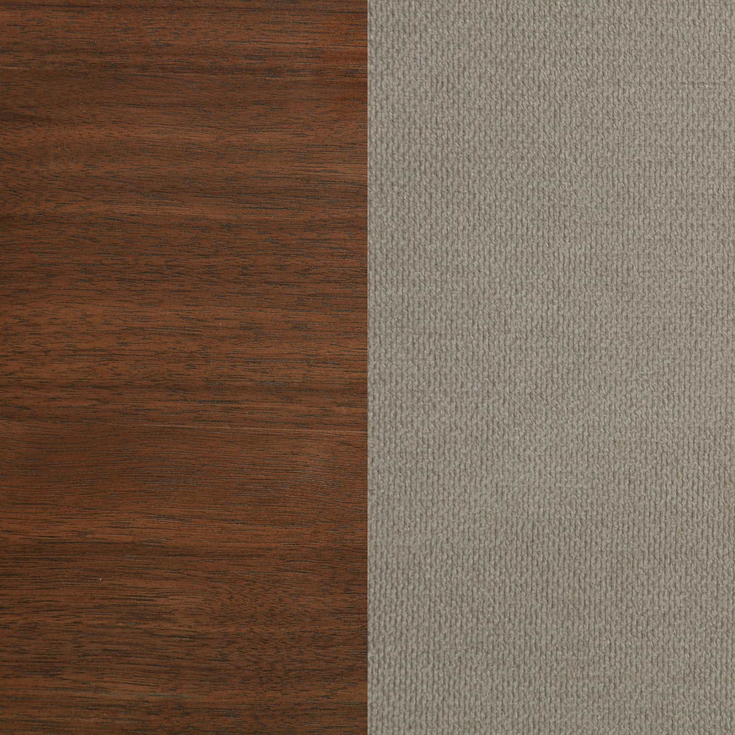 Maderia 57-inch Upholstered California King Panel Bed – Walnut