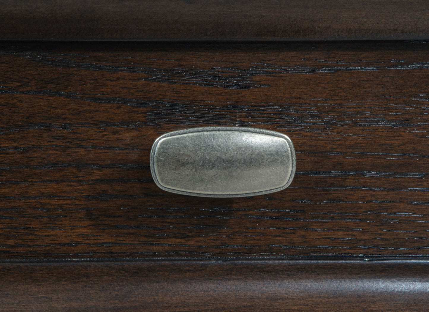 Andover 8-Drawer Dresser Cabinet – Dark Oak