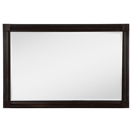Andover Dresser Mirror – Dark Oak