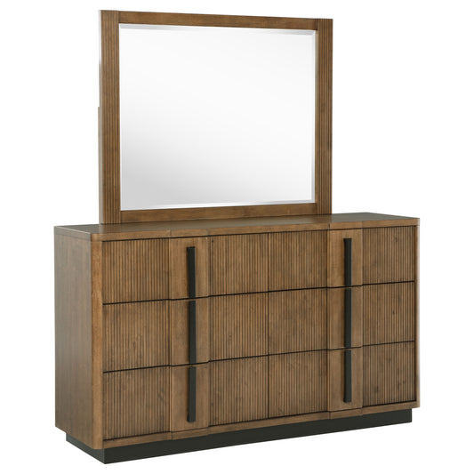Terrace Dresser Mirror Ash Brown