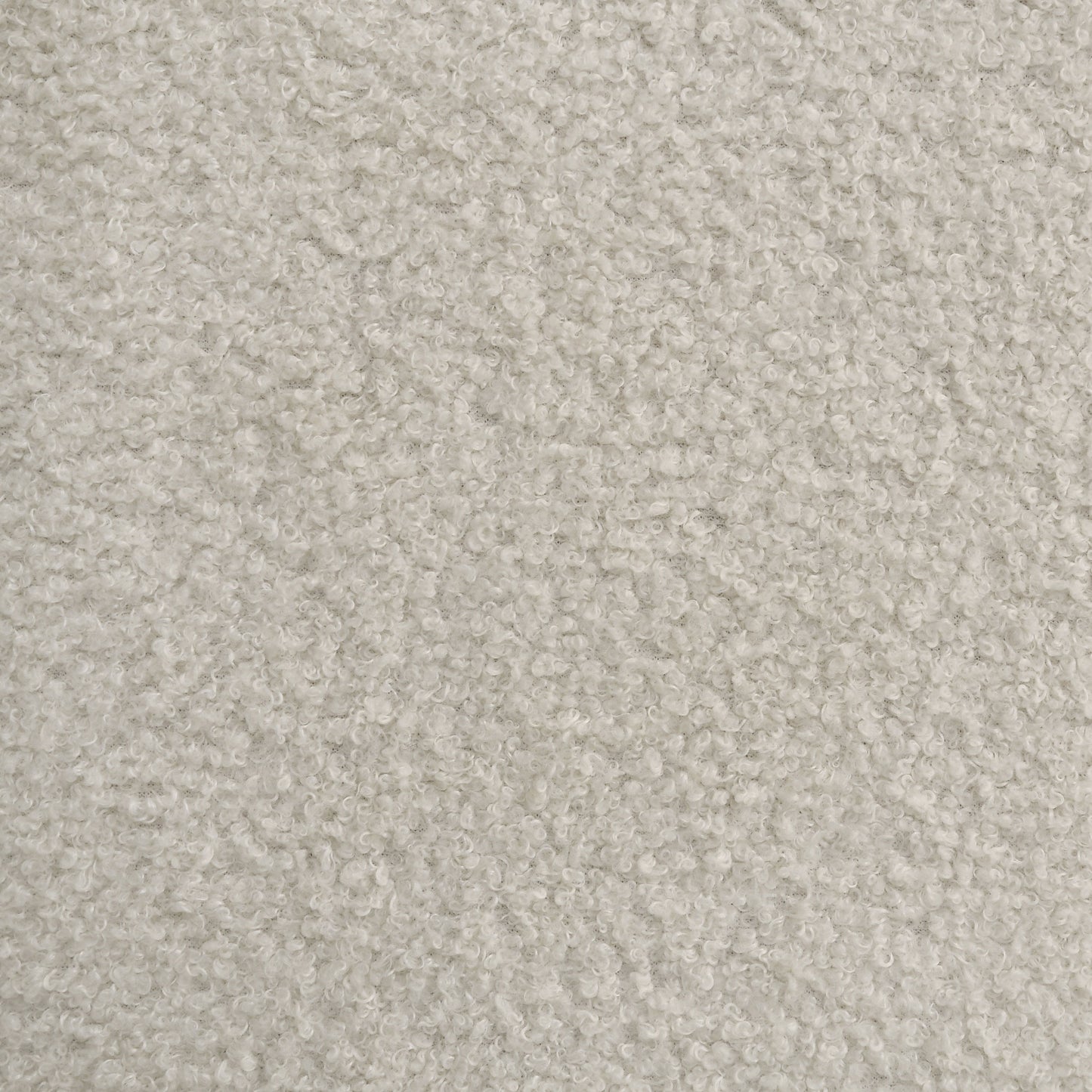 Sonya Boucle Upholstered Round Storage Bed Ivory