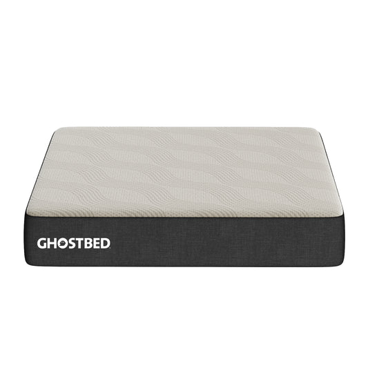 GhostBed Essential 11' Queen Foam Mattress with Cooling Gel Memory Foam and GhostFlex Support in White