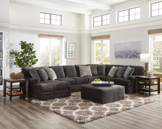 4376 Mammoth Smoke Oversize Sectional by Catnapper