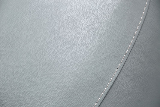 Phineas Leather Power Reclining Chair - Pale Blue