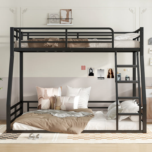 Metal Bunk Bed - Black - detail view 2