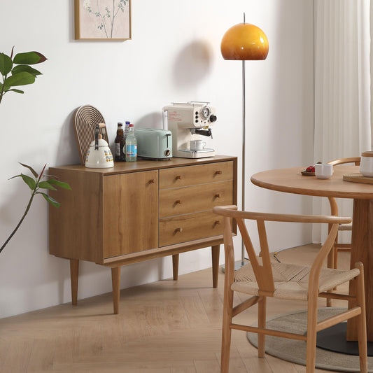 Misha Antique Oak Accent Cabinet