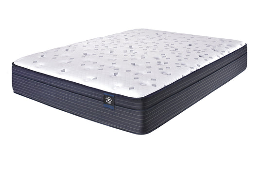 Restonic Comfortcare Hybrid Restonic Direct Euro Top - White+blue - detail view 2
