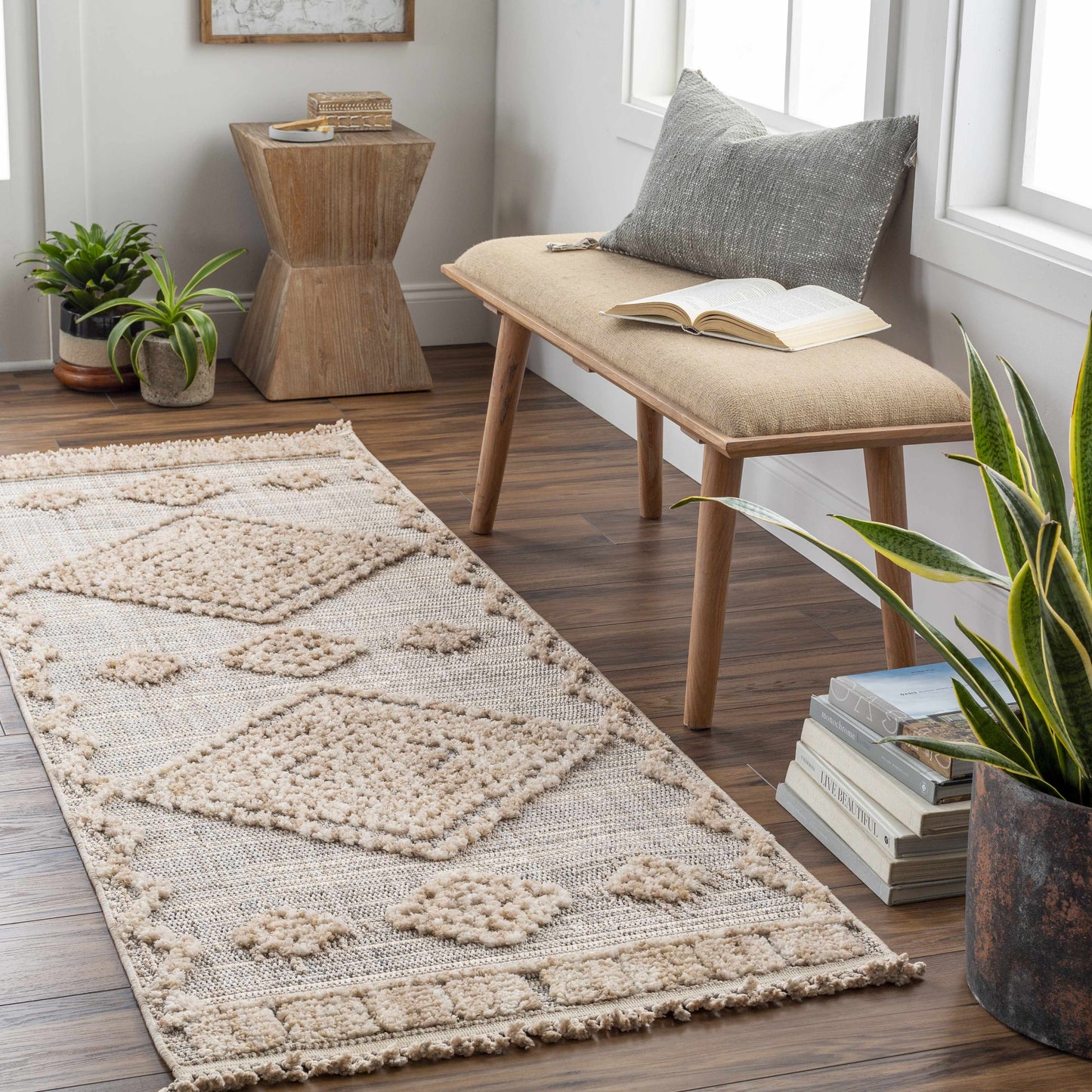 Ampusungan High-Low Rustic Rug