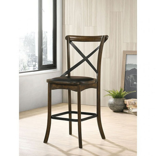 FOA Buhl Indutrial Counter Height Dining Chair - Set of 2