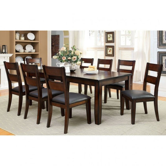 FOA Dickinson Transitional Dark Cherry Dining Side Chair - Set of 2