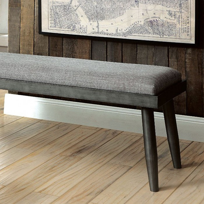 FOA Vilhelm Mid-Century Modern Dining Bench