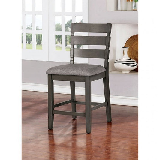 FOA Viana Transitional Counter Height Dining Chair - Set of 2