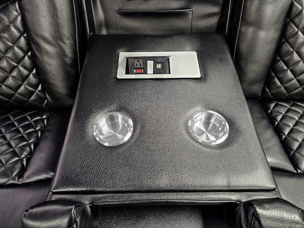 Carlo Power Living Room Collection with LED Lights