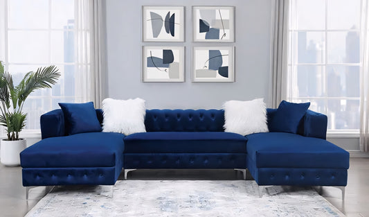 Ciabattoni Transitional Sectional in Navy