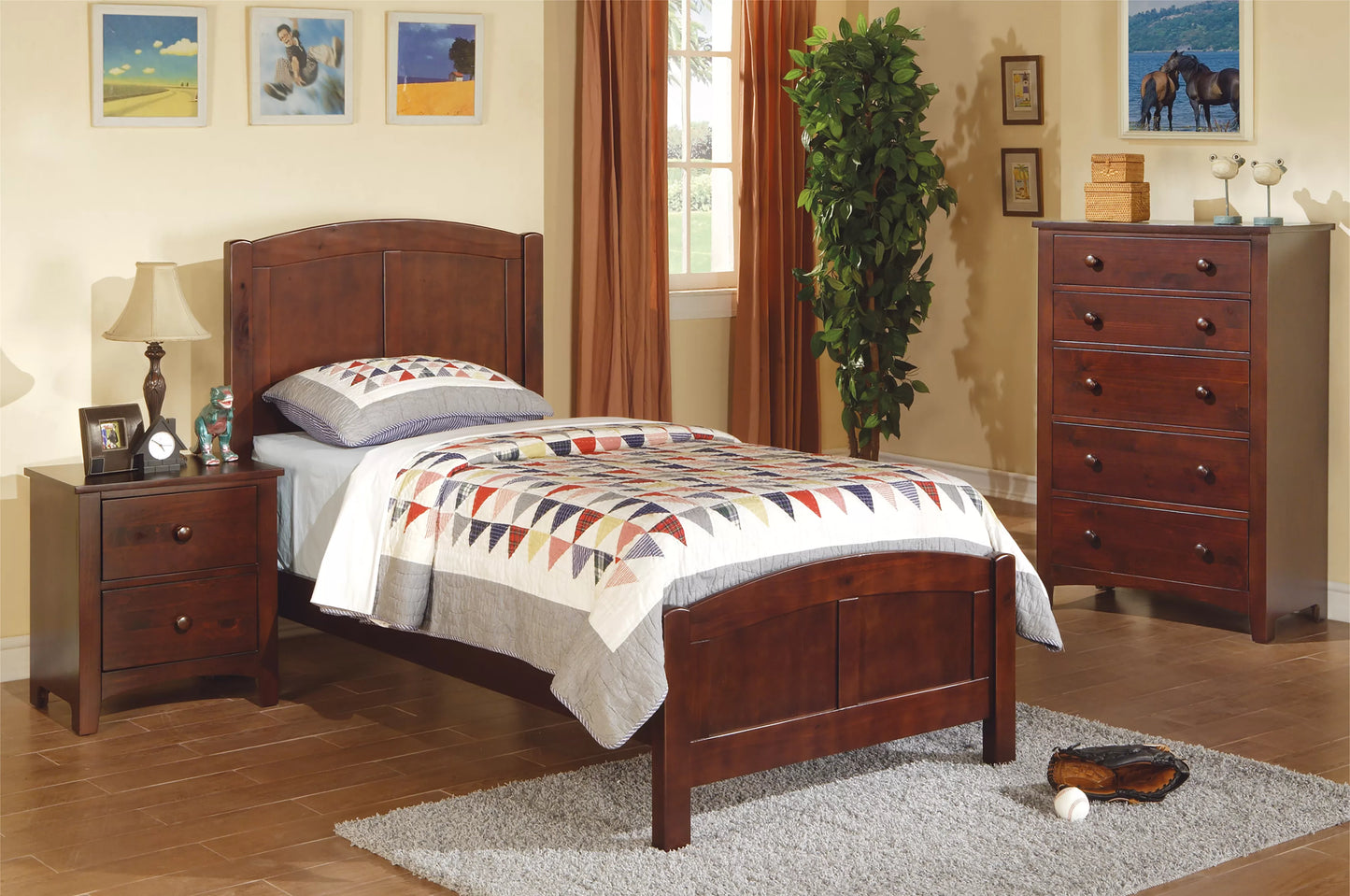 Ridley Full Size Panel Bedroom Set