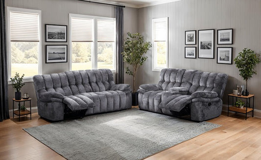 Hieronymus Manual Sofa - Gray