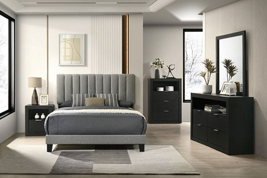 Altimari King Bed - Gray