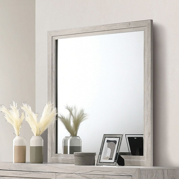Mysen Mirror - White Wash