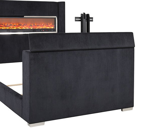 Sumter Queen Bed - Black