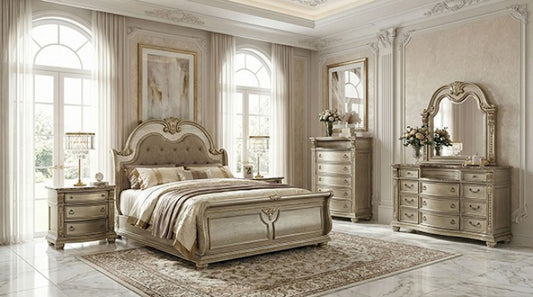 Fromberg Collection Gold Finish Dresser
