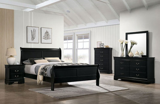 Louis Philip Black Dresser