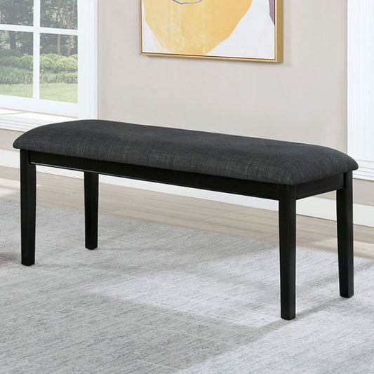 FOA Carbey Transitional Padded Seat Dining Bench