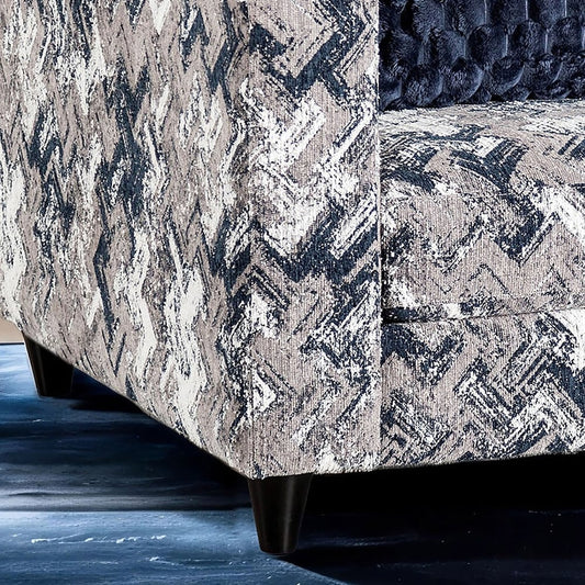 Harlow Transitional Chenille Upholstered Arm Chair