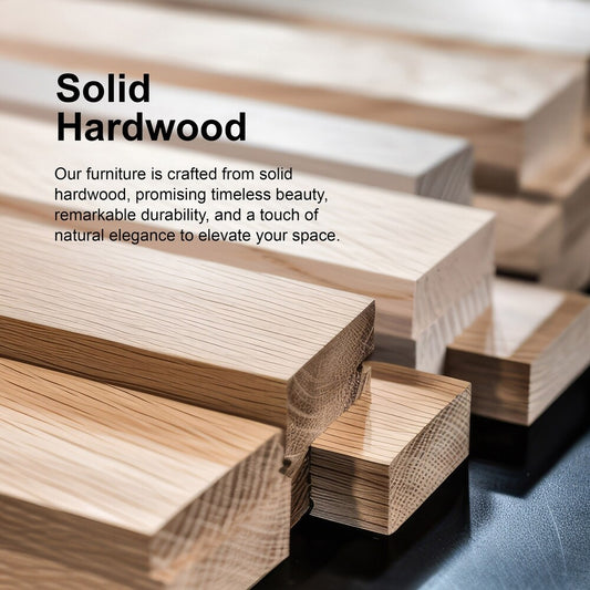 Conisbrough Modern Coffee Table with Casters, Oak