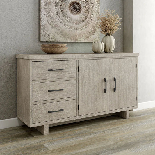 Hagerman Modern Farmhouse 3-Drawer Server