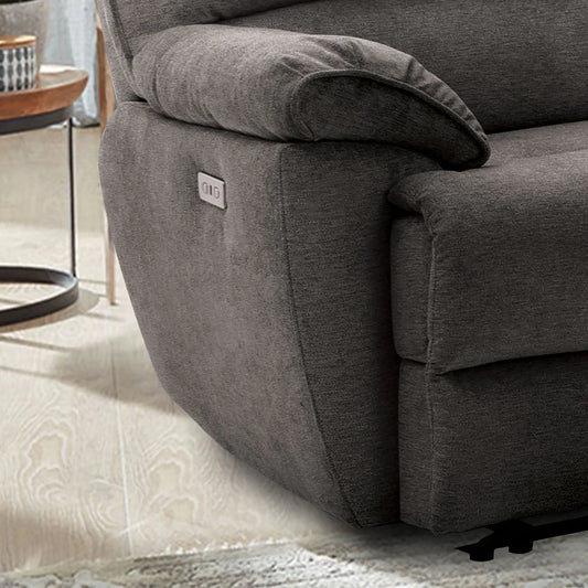 Demetrius Transitional Upholstered Power Sectiona