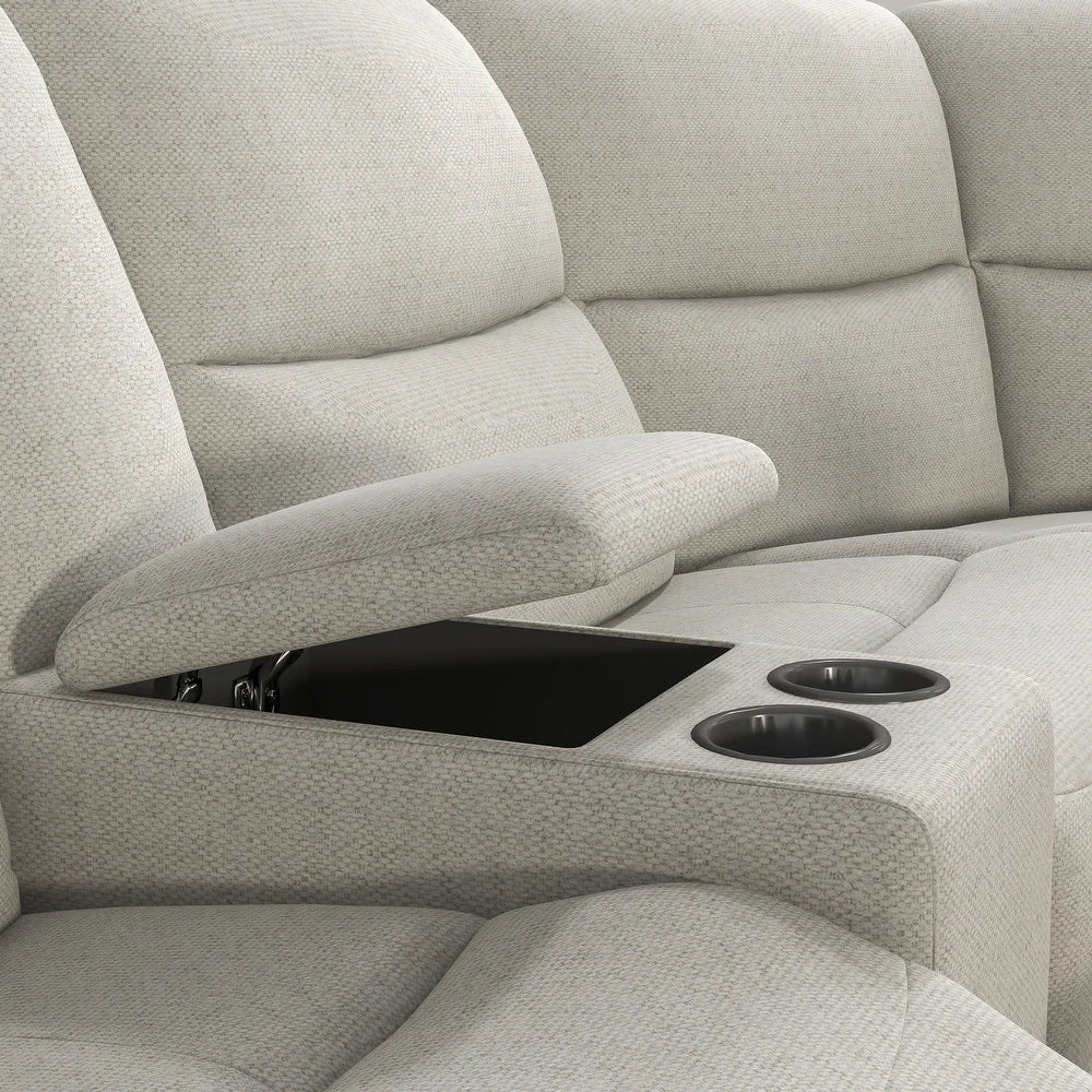 Giraldus Transitional Upholstered Sectional