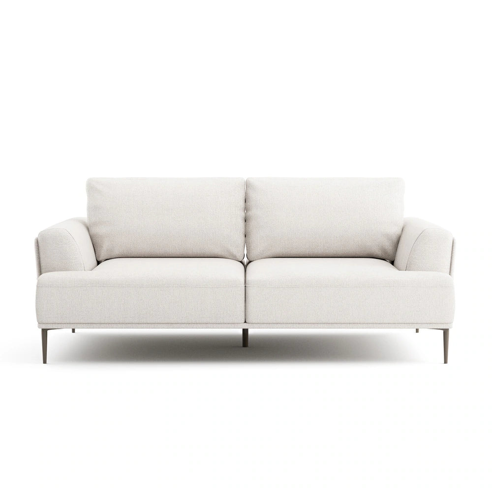 Gladbach Contemporary Chenille Flared Arm Sofa 4 Colors