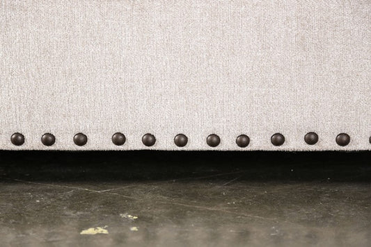 Gervais Upholstered Loveseat - Taupe