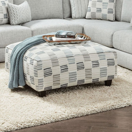 Pelham Sectional Gray Upholstered - Gray