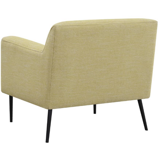 Sally Upholstered Track Arms Accent Chair Lemon
